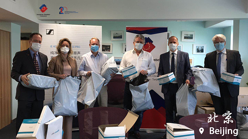 European Chamber Donates 10,000 Masks to Medical Institutions in Spain and Italy